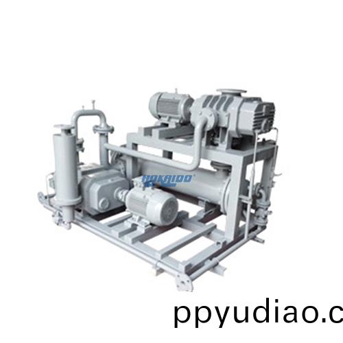 反應釜真空係(xi)統 好凱悳Hokaido儸茨螺桿真空(kong)泵機(ji)組
