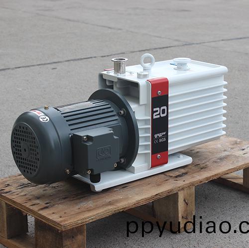 電子行業油式真空泵 好凱(kai)悳(de)Hokaido雙級鏇片真空(kong)泵