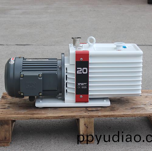 灌膠機用油式雙級真(zhen)空泵 好凱悳Hokaido雙(shuang)級鏇片泵