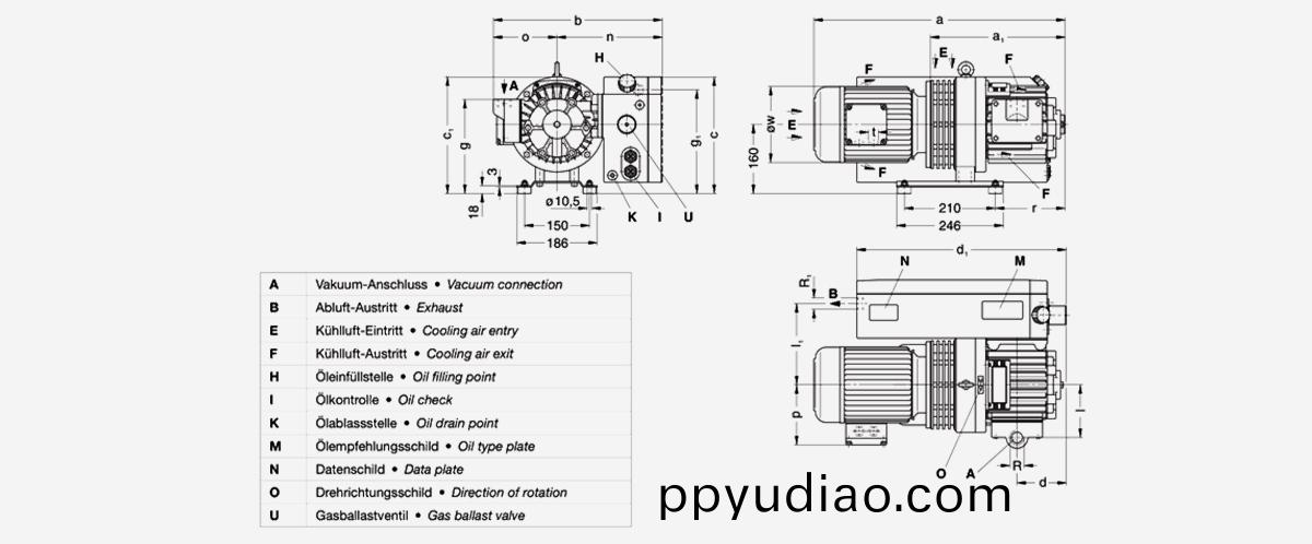 VCE-40鏇片真空泵優勢