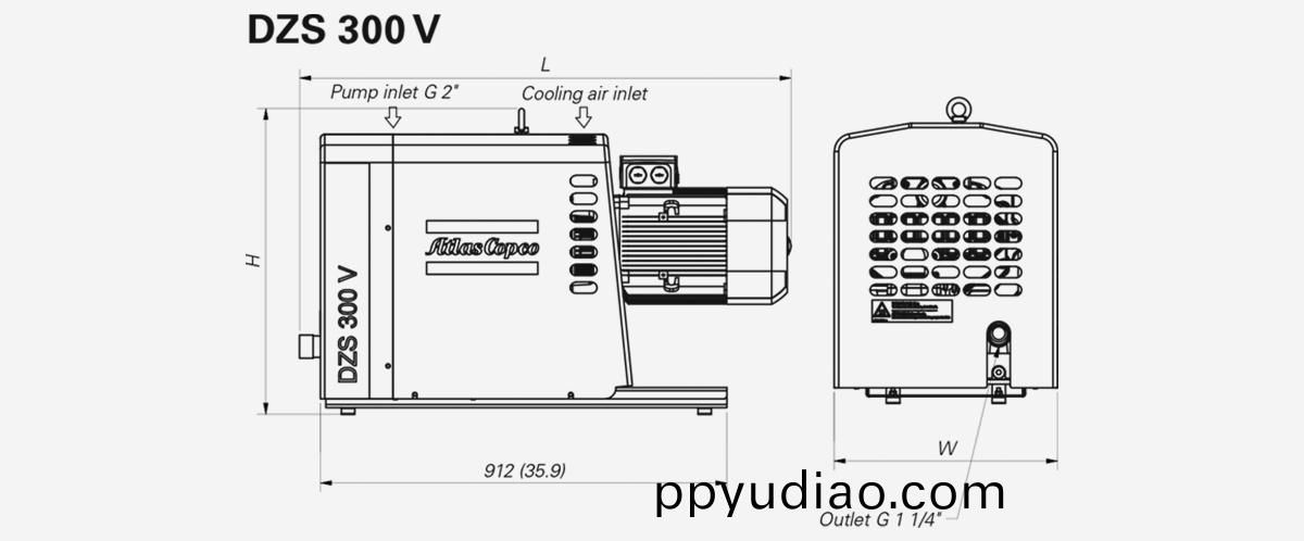 DZS-150-V爪式真空泵優勢