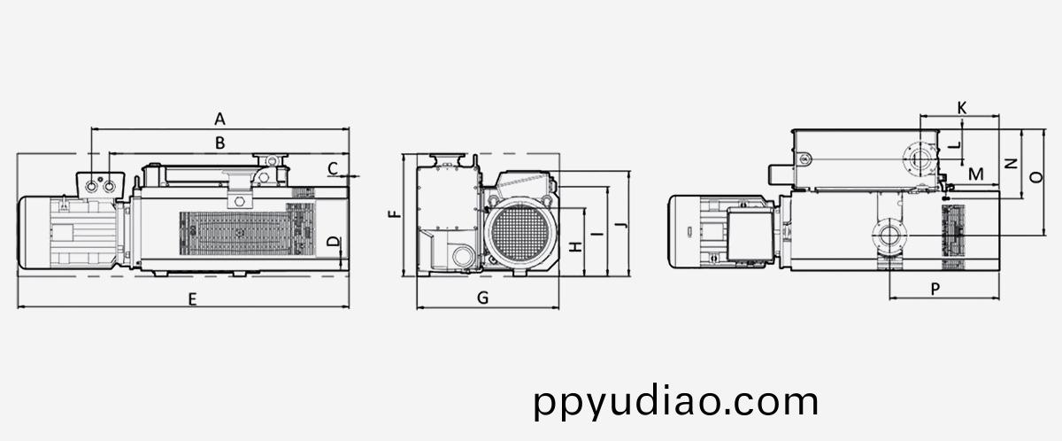 ES630單級鏇片真空泵優勢