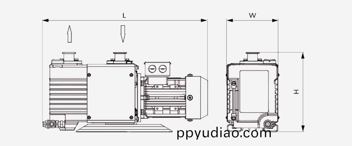 Zebra-RH-0090-B雙級鏇片真空(kong)泵優勢