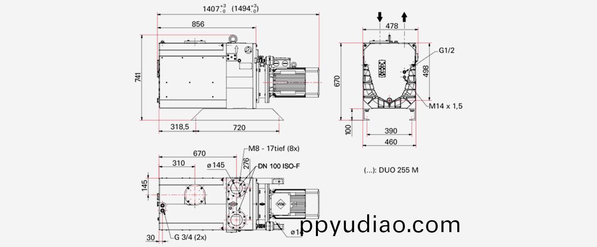 Duo-255雙級鏇片真空泵優勢