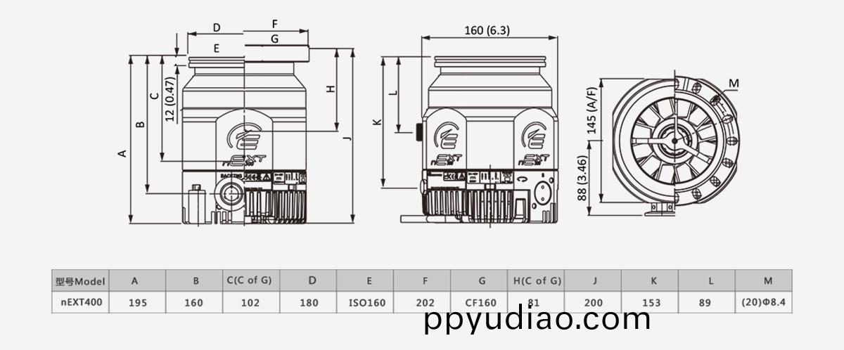 nEXT400渦輪分子泵(beng)優勢