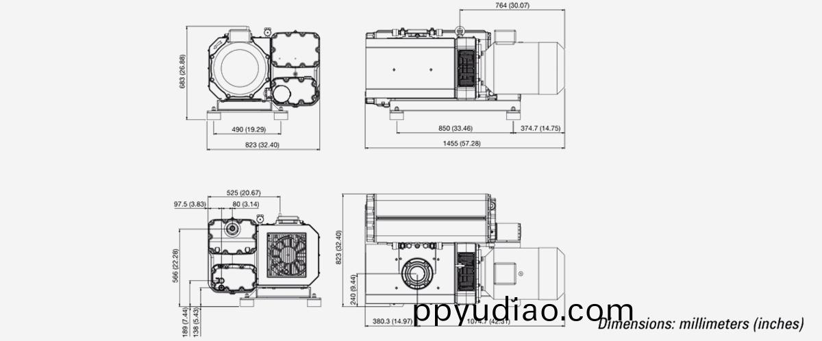 MS-631單級(ji)鏇(xuan)片真空泵優勢