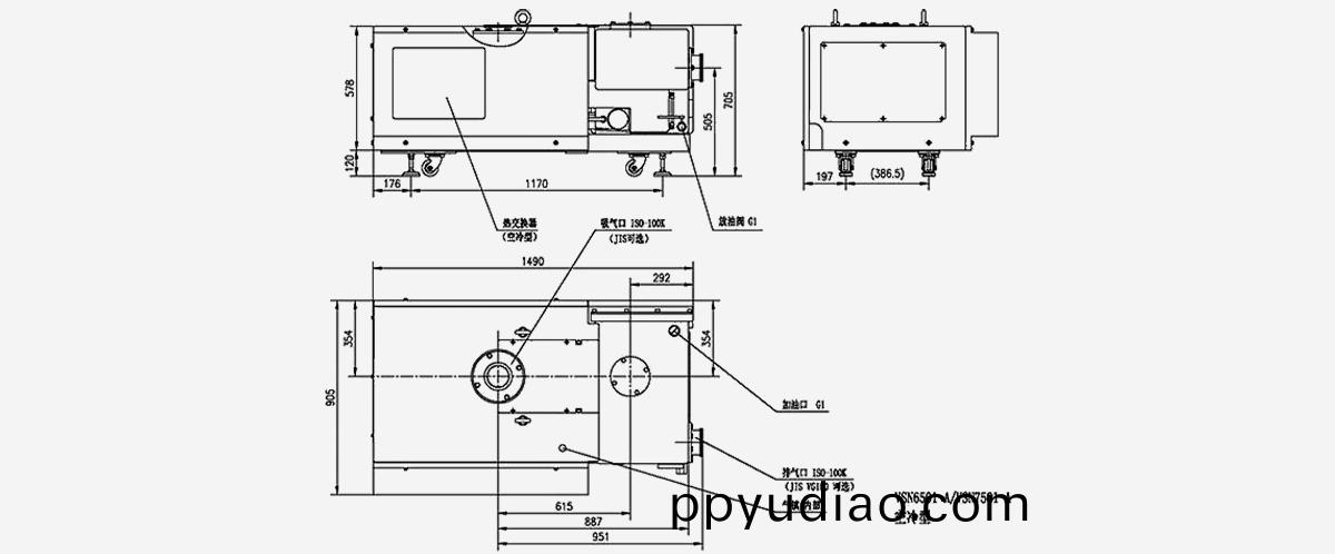 VSN7501-A油鏇片真空泵優勢(shi)