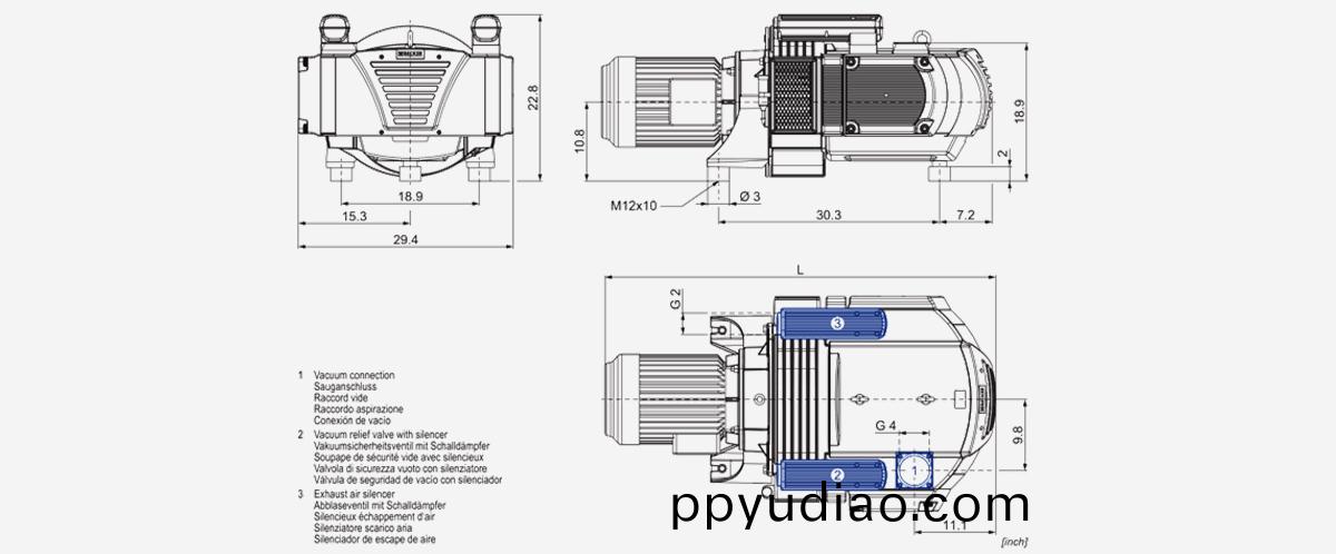 VTLF-2.400真空泵優勢