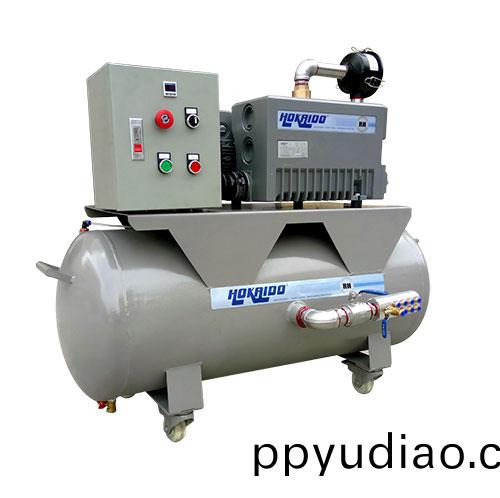 HKD100-63鏇片真(zhen)空泵係統 好(hao)凱悳Hokaido減壓(ya)蒸餾用單泵機組