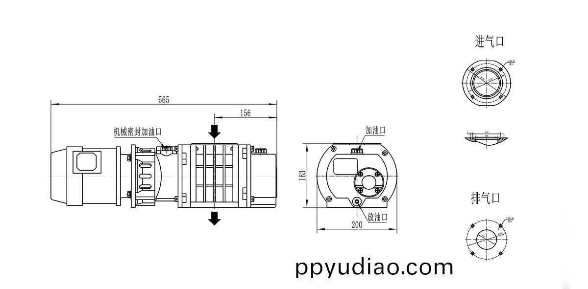 RV100C安裝尺寸(cun)圖