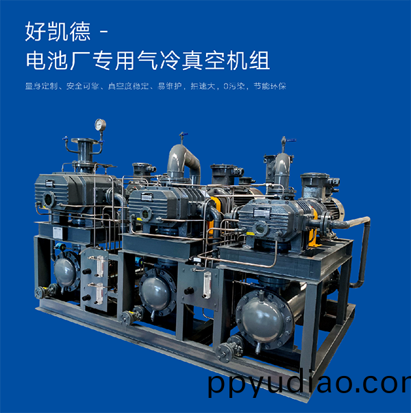 電池廠專用真(zhen)空機組 (1)