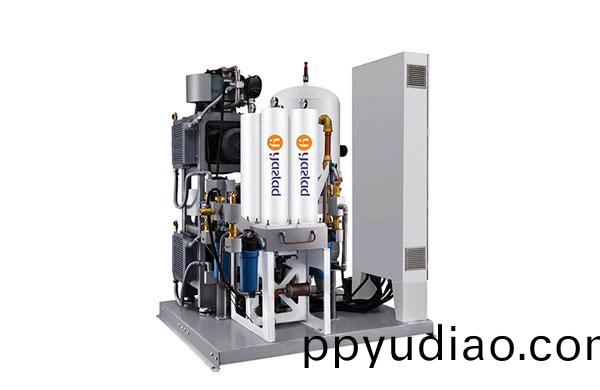 陞級(ji)版醫療負壓(ya)吸引係統：智能型醫用無油(you)鏇齒式真空機組