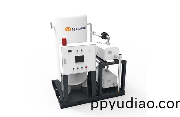 智能型醫用(yong)無油鏇齒式真(zhen)空機組